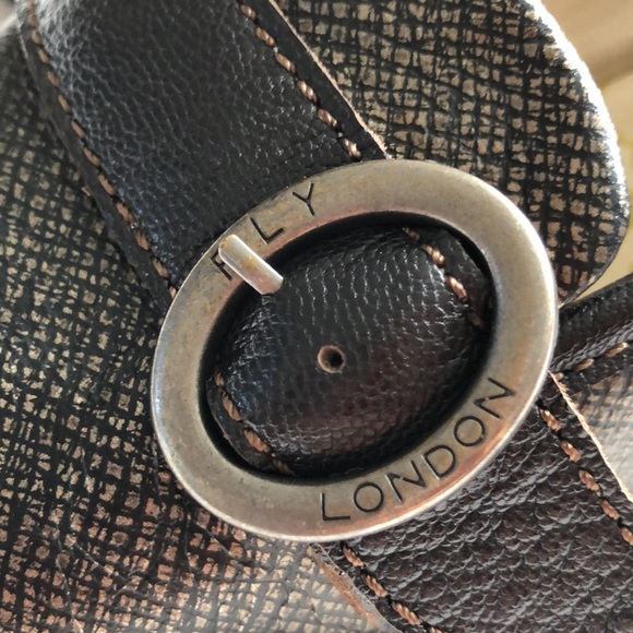 Fly London Yond Wedge Shoes 38 Bronze Gold Leather Suede Slip On Loafers - Picture 6 of 11